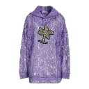 【送料無料】 オーディー エト アモー レディース Tシャツ トップス Tops Purple