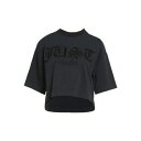 【送料無料】 ロベルトカヴァリ レディース パーカー・スウェットシャツ アウター Sweatshirts Black