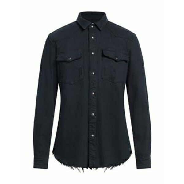 【送料無料】 オフィシナ36 メンズ シャツ トップス Denim shirts Blue