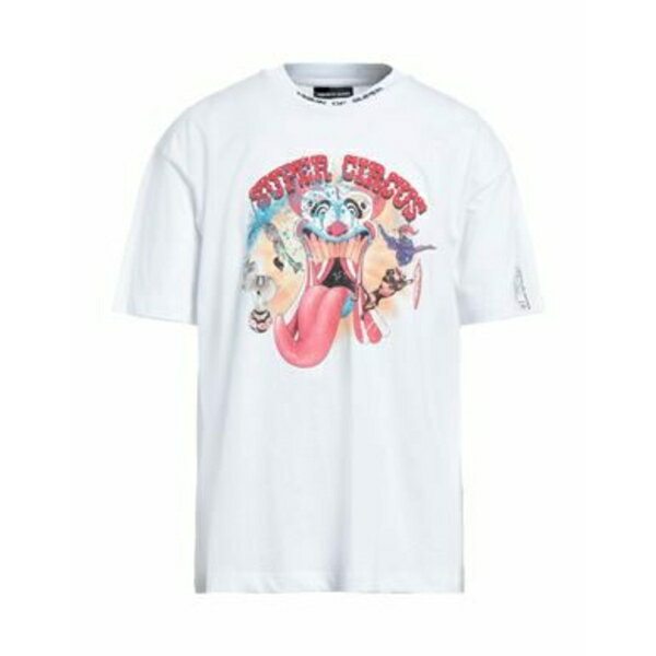 【送料無料】 ヴィジョン・オブ・スーパー メンズ Tシャツ トップス T-shirts White