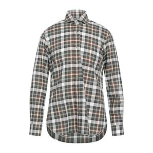 【送料無料】 ダンディライフ バイ バルバ メンズ シャツ トップス Shirts Green 【送料無料】 ダンディライフ バイ バルバ メンズ シャツ トップス Shirts Green