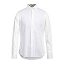 【送料無料】 アクアスキュータム メンズ シャツ トップス Shirts White