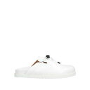 【送料無料】 ブシェミ メンズ サンダル シューズ Mules & Clogs White