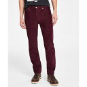 リーバイス メンズ カジュアルパンツ ボトムス Men 039 s 511「 Slim-Fit Corduroy Pants Winetasting Cord