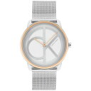 JoNC Y rv ANZT[ Stainless Steel Mesh Bracelet Watch 35mm Silver