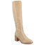 㡼ˡ쥯 ǥ ֡ 塼 Women's Romilly Tru Comfort Foam Wide Width Wide Calf Stacked Block Heel Round Toe Boots Tan