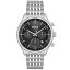 ܥ  ӻ ꡼ Men's Gregor Quartz Fashion Chronograph Stainless Steel Watch 45mm Silver