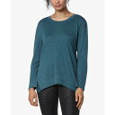 マークニューヨーク レディース カットソー トップス Women's Long Sleeve Sharkbite T-Shirt Spruce