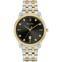 uo Y rv ANZT[ Men's Sutton Diamond-Accent Two-Tone Stainless Steel Bracelet Watch 40mm Two Tone