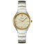  ǥ ӻ ꡼ Women's Essentials Two-Tone Stainless Steel Bracelet Watch 30mm Champagne