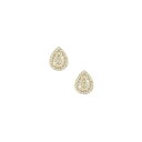 GeBJ fB[X sAXCO ANZT[ Sparklette 18K Gold Plated Stud Earrings Gold