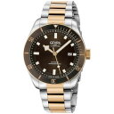 WFr Y rv ANZT[ Men's Yorkville Swiss Automatic Two-Tone Stainless Steel Bracelet Watch 43mm Two-Tone