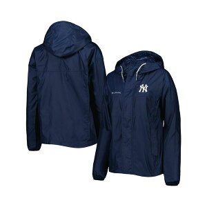 ӥ ǥ 㥱åȡ֥륾  Women's Navy New York Yankees Flash Challenger Windbreaker Jacket Navy