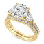 Хå꡼ߥ奫   ꡼ Certified Lab Grown Diamond Round Three Stone Bridal Set (4-1/4 ct. t.w.) in 14k Gold Yellow Gold