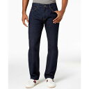 トミー ヒルフィガー メンズ デニムパンツ ボトムス Tommy Hilfiger Men's Relaxed-Fit Stretch Jeans Rinse Wash