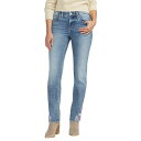 ジャグ レディース デニムパンツ ボトムス Women's Ruby Mid Rise Straight Leg Jeans Essex Blue