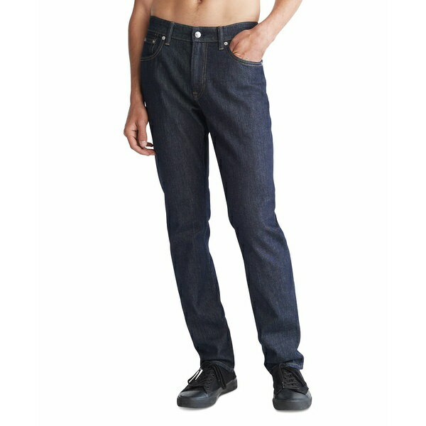 カルバン・クライン カルバンクライン メンズ デニムパンツ ボトムス Men's Slim Fit Stretch Jeans Ck Blue Rinse