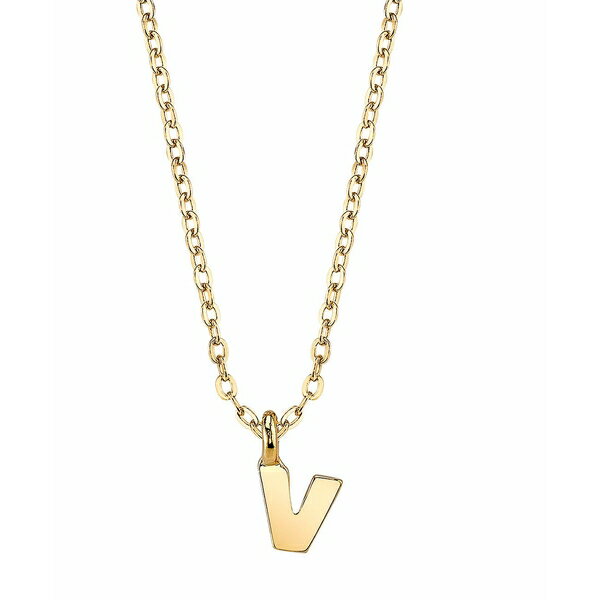 2028 fB[X lbNXE`[J[Ey_ggbv ANZT[ Gold-Tone Initial Necklace 20