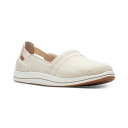 クラークス レディース スニーカー シューズ Women's Cloudsteppers Breeze Step II Slip On Sneakers Natural Interest