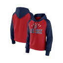 ファナティクス レディース パーカー スウェットシャツ アウター Women 039 s Branded Navy, Red Boston Red Sox Pop Fly Pullover Hoodie Navy, Red