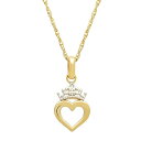 ディズニー メンズ ネックレス・チョーカー アクセサリー Children's Princess Heart & Tiara 15