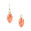 o[X fB[X sAXCO ANZT[ Sunset Bronze and Genuine Orange Sponge Coral Earrings Orange Sponge Coral