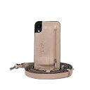 w P[X Y z ANZT[ Crossbody XR IPhone Case with Strap Wallet Pink