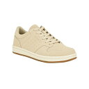 ゲス メンズ スニーカー シューズ Men 039 s Lensa Low Top Lace Up Court Sneakers Light Natural