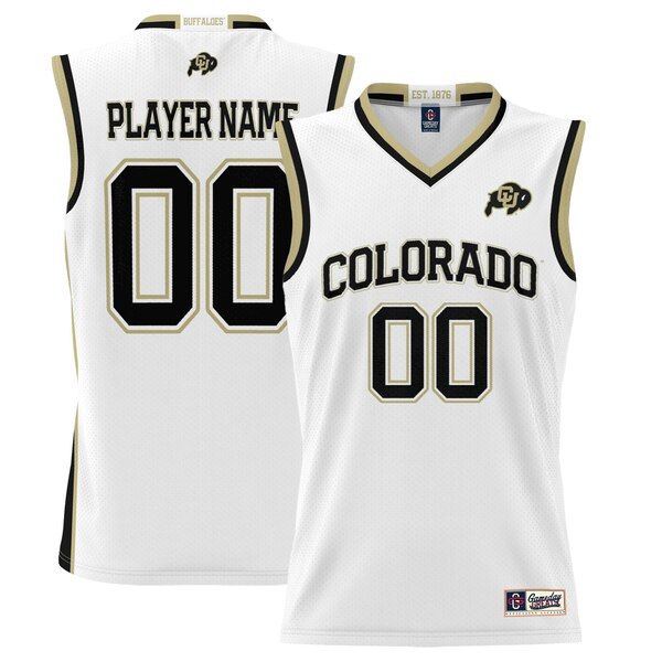 ǥ졼  ˥ե ȥåץ Colorado Buffaloes GameDay Greats Unisex Lightweight NIL PickAPlayer Basketball Jersey White