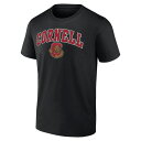 ファナティクス メンズ Tシャツ トップス Cornell Big Red Fanatics Branded Campus TShirt Black