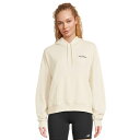 ニューバランス レディース パーカー・スウェットシャツ アウター Multi Color Logo Hoodie Linen