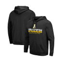 コロシアム メンズ パーカー・スウェットシャツ アウター Men's Black Appalachian State Mountaineers Lantern Pullover Hoodie Black(4)