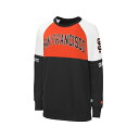 スターター レディース パーカー・スウェットシャツ アウター Women's Black, Orange San Francisco Giants Baseli...