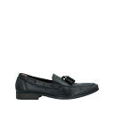 【送料無料】 カフェノワール メンズ スリッポン・ローファー シューズ Loafers Black