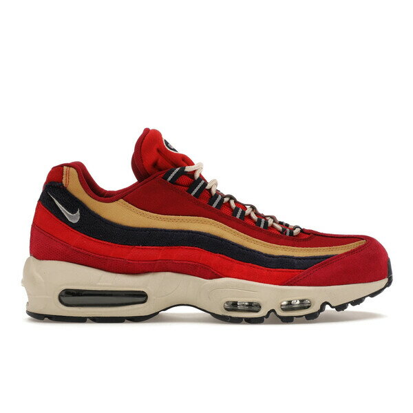 Nike ナイキ メンズ スニーカー 【Nike Air Max 95】 サイズ US_10(28.0cm) Red Crush Wheat Gold