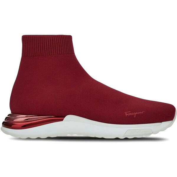 Ferragamo フェラガモ レディース スニーカー 【Ferragamo Logo Slip-On Sneakers Red (Women's)】 サイズ US_8.5(25.5cm) Red(4)