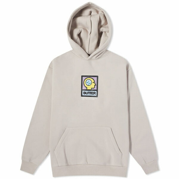 バターグッズ メンズ パーカー・スウェットシャツ アウター Butter Goods Environmental Hoodie Grey