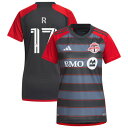 AfB_X fB[X jtH[ gbvX Toronto FC adidas Women's 2023 Club Kit Replica Custom Jersey Gray