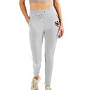 アンティグア レディース カジュアルパンツ ボトムス New York Mets Antigua Women's Action Jogger Pants Heathered Gray