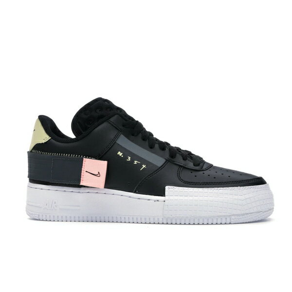 Nike ナイキ メンズ スニーカー 【Nike Air Force 1 Type Black】 サイズ US_9.5(27.5cm) Black/Anthracite-Zinnia-Pink Tint-White