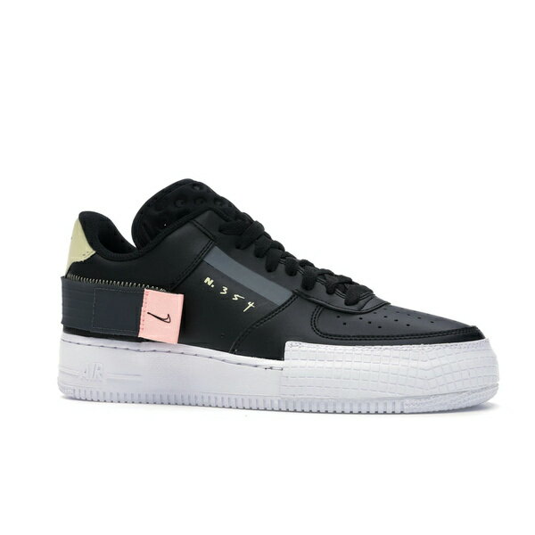 Nike ナイキ メンズ スニーカー 【Nike Air Force 1 Type Black】 サイズ US_9.5(27.5cm) Black/Anthracite-Zinnia-Pink Tint-White