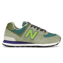 New Balance ニューバランス メンズ スニーカー 【New Balance 574 Stray Rats Green】 サイズ US_11(29.0cm) Green/Dark Green/Lime