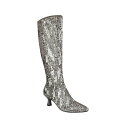 インポ レディース ブーツ シューズ Women's Nyree Memory Foam Stretch Sequin Boots Taupe