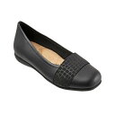 トロッターズ レディース サンダル シューズ Samantha Flat Black/croc gore(4)