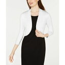 ジェシカハワード レディース ニット&セーター アウター Open-Front Cropped Cardigan White