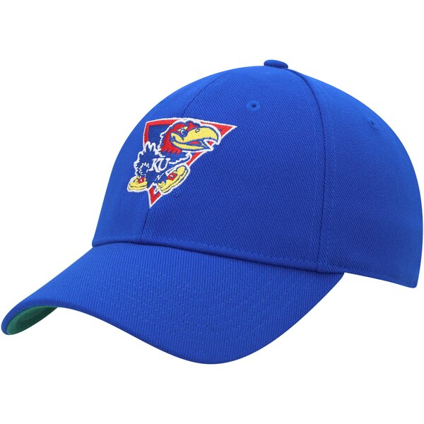 アディダス メンズ 帽子 アクセサリー Kansas Jayhawks adidas Vault Slouch Flex Hat Royal