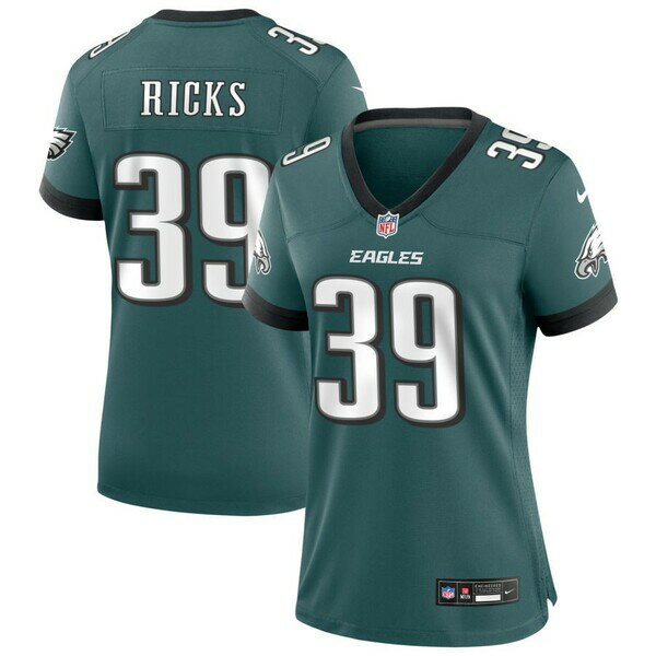 iCL fB[X jtH[ gbvX Philadelphia Eagles Nike Women's Custom Game Jersey Midnight Green