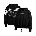 47ブランド レディース パーカー・スウェットシャツ アウター Women's Black Tampa Bay Rays City Connect Venice...