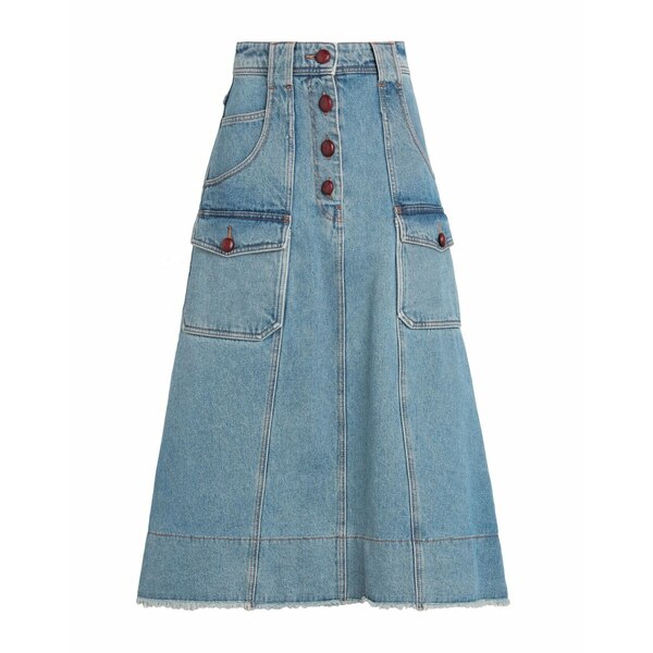 フィロソフィーデロレンゾセラフィーニ PHILOSOPHY di LORENZO SERAFINI レディース スカート ボトムス Denim skirts Blue