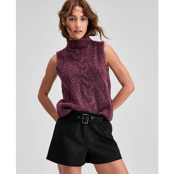 アンド ナウ ディス レディース ニット&セーター アウター Women's Cable-Knit Tank, Exclusively at M..
